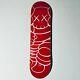 2001 Supreme x KAWS Chum Red Skateboard Deck still in Plastic. Banksy, retna