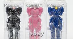 2017 Kaws BFF Companion Complete Figure Set of 3 100% Authentic Never Displayed