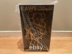 2018 KAWS CLEAN SLATE Companion Vinyl Figure Kawsone Medicom Black NIB