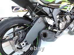 2019-21 Kawasaki ZX-6R Ninja 636 CS Racing Slip-on Exhaust Muffler + dB Killer