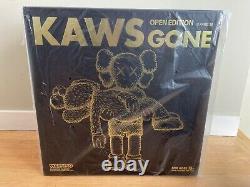 2019 KAWS Open Edition GONE Companion Vinyl Figure Kawsone Medicom Black NIB