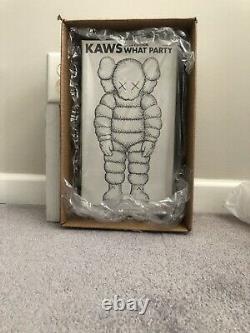 2020 Kaws What Party White Figure In Hand Ready To Ship Fast