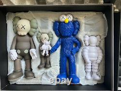 2021 Kaws Family Brown Black Complete Figure Set 100% Authentic Never Displayed