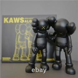 26cm Kaws Along The Way Black Figurine Black