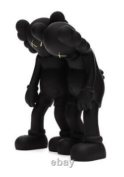 26cm Kaws Along The Way Black Figurine Black