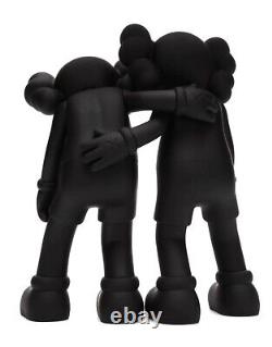 26cm Kaws Along The Way Black Figurine Black