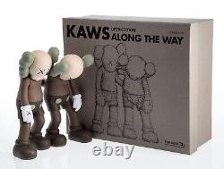 26cm Kaws Along the Way Vinyl Brown