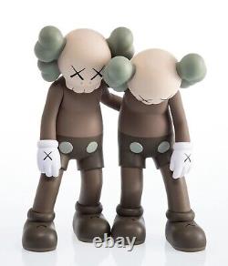 26cm Kaws Along the Way Vinyl Brown