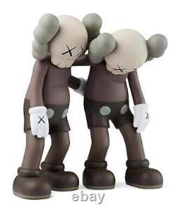 26cm Kaws Along the Way Vinyl Brown