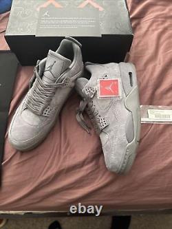 Air Jordan Retro 4 KAWS Cool Grey Never Worn. New Condition Size 13