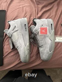 Air Jordan Retro 4 KAWS Cool Grey Never Worn. New Condition Size 13