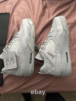 Air Jordan Retro 4 KAWS Cool Grey Never Worn. New Condition Size 13