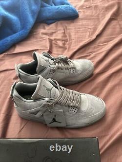 Air Jordan Retro 4 KAWS Cool Grey Never Worn. New Condition Size 13