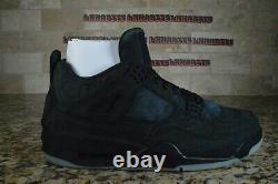 BRAND NEW Nike Air Jordan 4 IV Retro Kaws Black Size 12 930155-001