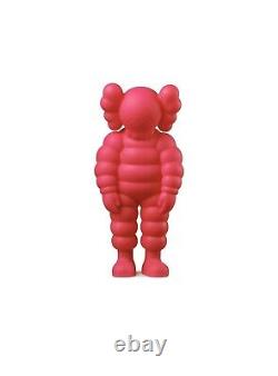 BRAND NEW and SEALED KAWS What Party Figure Pink