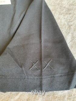 Brand New Kaws X Uniqlo Clean Slate Black Tee Men's Size Xlarge Ss16