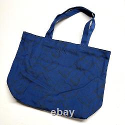 Brand New No Tag Kaws Original Fake Uniqlo Collab Canvas Print Bag All Over Blue
