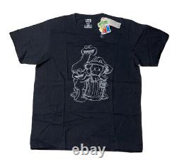 Brand New- Uniqlo x Kaws Sesame Street S/S Logo T-Shirt Mens (Size L)