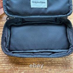 Brand New, Unused KAWS OriginalFake MEDICOM TOY Pouch Mini Bag Black Super Rare
