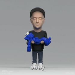 Brian Donnelly (aka KAWS) Action Figure Black/Blue Variant