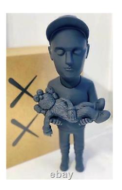 Brian Donnelly aka KAWS Action Figure by Danii Yad (ALL BLACK) Very Rare