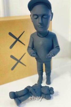 Brian Donnelly aka KAWS Action Figure by Danii Yad (ALL BLACK) Very Rare