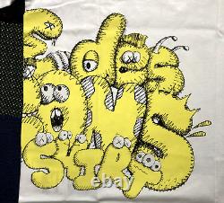 CDG Shirt x KAWS Tee White/Yellow Size XL Brand New