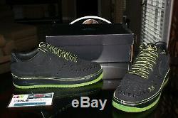Deadstock Nike Air Force 1 Low Supreme 1World Kaws Black 318985-001 Size 10.5