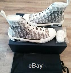 Dior x Kaws B23 Oblique High White High Top UK7 EU41 Sneaker BRAND NEW