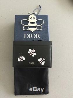 Dior x Kaws Leather Card Holder By Kim Jones (100% Authentic) Wallet