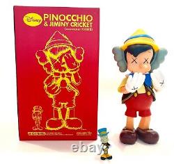 Disney Kaws Medicom Pinocchio jiminy Cricket action figure