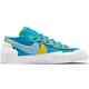 FREE SHIPPING NEW Nike Blazer Low sacai KAWS Neptune Blue Size 10.5 DM7901-400
