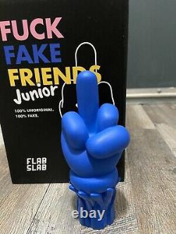 Flabslab Fk Fake Friends Junior 100% Unoriginal in Blue Kaws BFF FFF