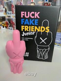 Flabslab Fk Fake Friends Junior 100% Unoriginal in Pink Kaws BFF