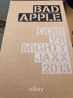 Goin Bad Apple Matte Black Edition Mighty Jaxx Edition of 30 graffiti kaws nike