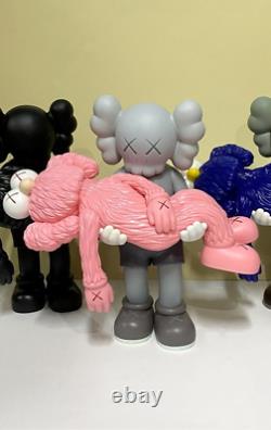 Grey a Pink KAWS Gone Figure