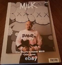 HK Milk Magazine KAWS Dior Men's Summer 2019 by Kim Jones Grey Companion Cover