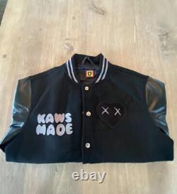 Human Made Kaws Made-Size M-Varsity Jacket-New
