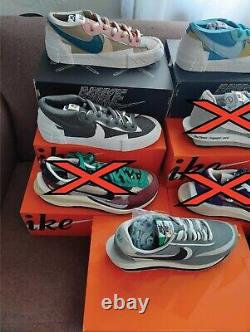 Jordan Nike Sacai Dunk Supreme Clot Kaws DS Sneaker Lot Size 10 Bundle Bulk Deal