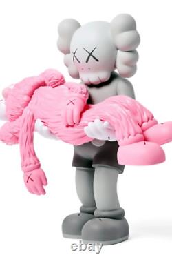 KAWS 2019 Companion Gone Grey Pink Collectible Vinyl Figure New Unopened