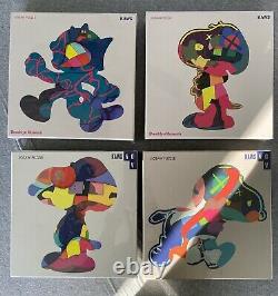 KAWS 4 box SET (Isolation Tower + Ankle Bracelet + Stay Steady + No Ones Home)
