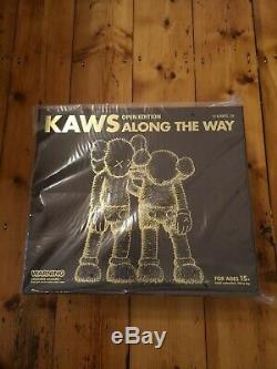 KAWS Along The Way Vinyl Figure Black UK STOCK NGV 100% Authentic