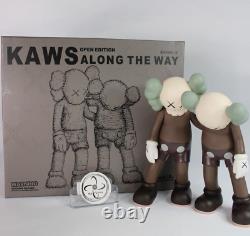 KAWS Along The Way Vinyl Figure Brown