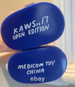 KAWS BFF 13 VINYL FIGURE BLUE VARIANT MOMA EXCLUSIVE MEDICOM TOY 2017-Fast