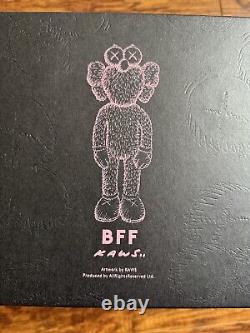 KAWS BFF 20 Black Plush Doll Limited Edition #08/3000 New Authentic