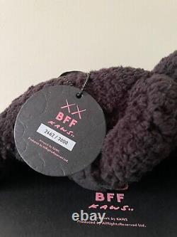 KAWS BFF Black Plush (Edition of 3000) Compete With Box Authentic