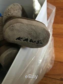 KAWS BFF Companion SEEING WATCHING Blue Grey Plush Toy 100% Authentic 2018