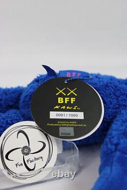 KAWS BFF Plush (Edition of 1000) Blue