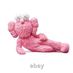 KAWS BFF Time off Pink 18cm x 18cm Art Home deco