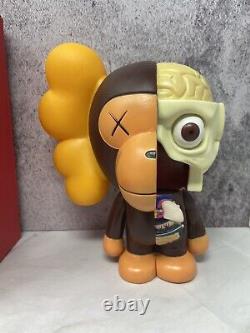 KAWS Bape Dissected Baby Milo Brown Original Fake Vinyl Figure